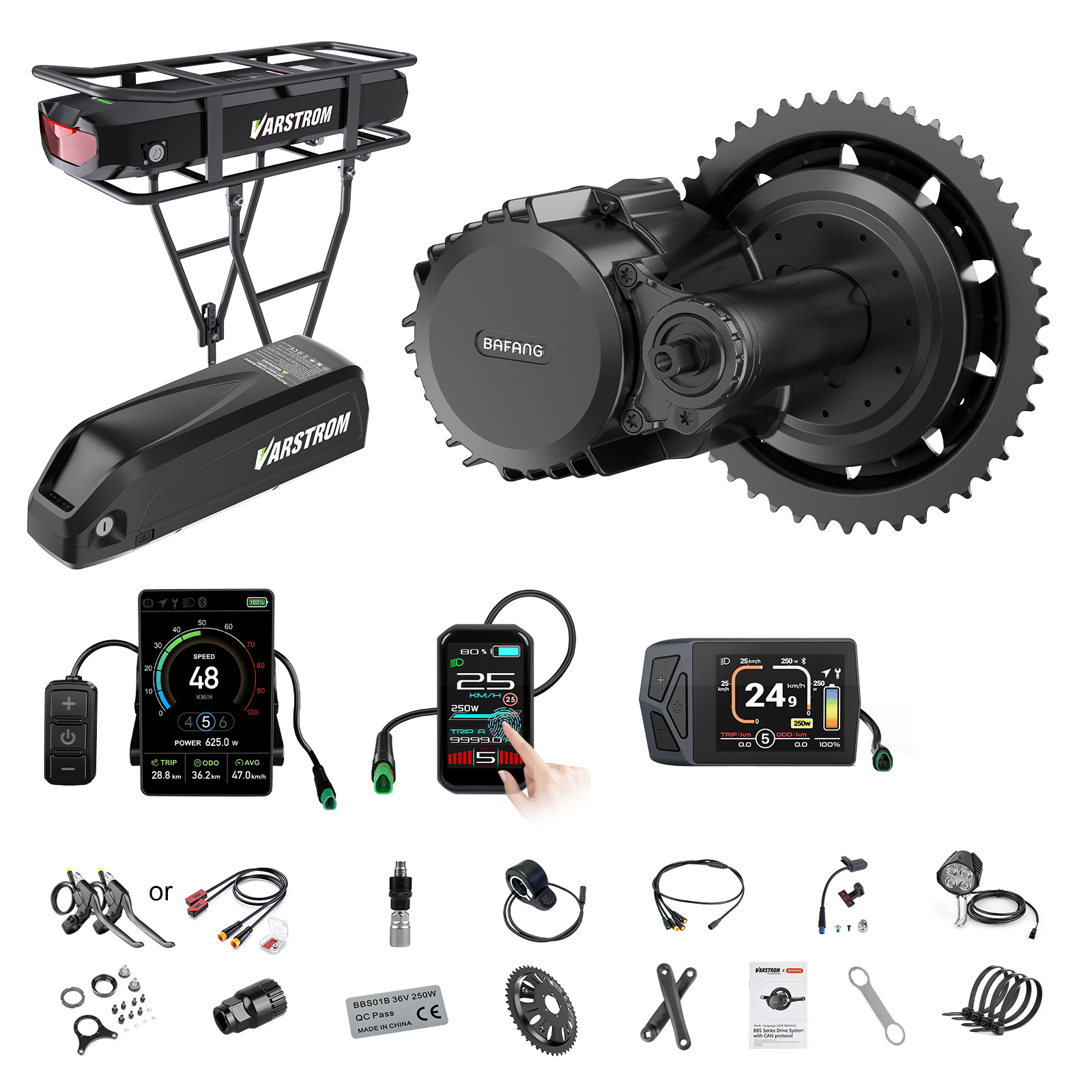 [US Shipping] Bafang Motor 750 - Torque Sensor Mid Drive Motor Kit review and price