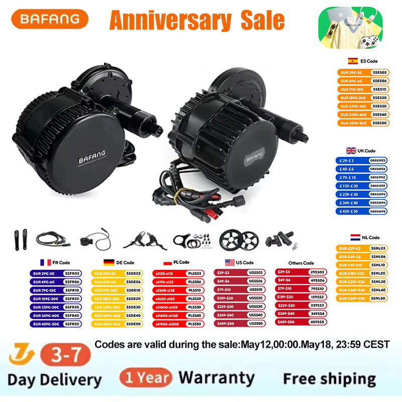 Bafang BBSHD 1000W 52V 48V 68m - Mid Drive Conversion Kit 1000W review and price
